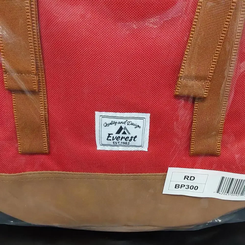 Everest Journey Backpack with Adjustable Straps  |  Red